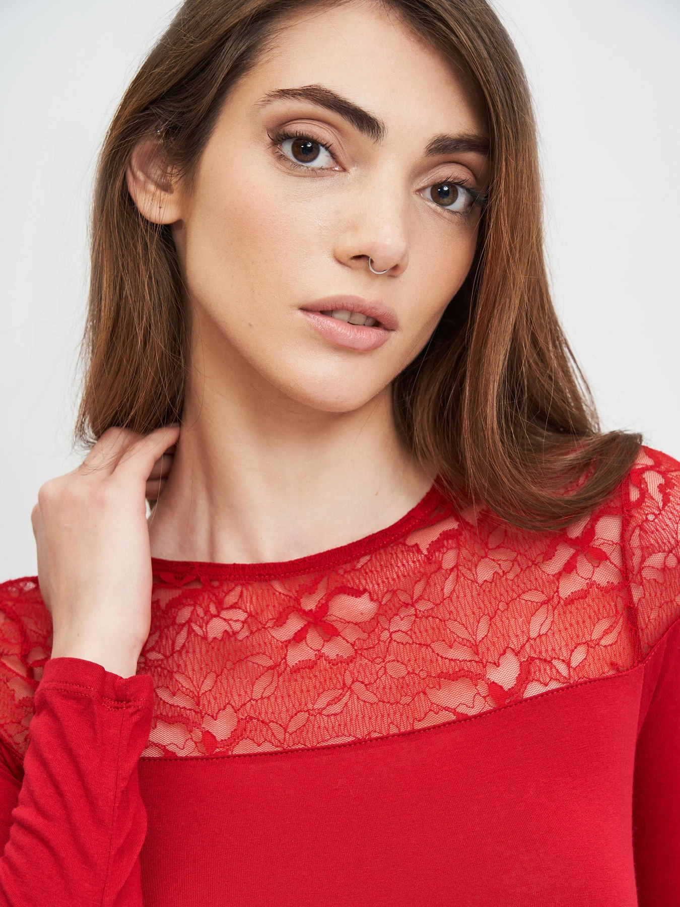 Худи и свитшоты H&M модель 7994270sm_Красный Фото