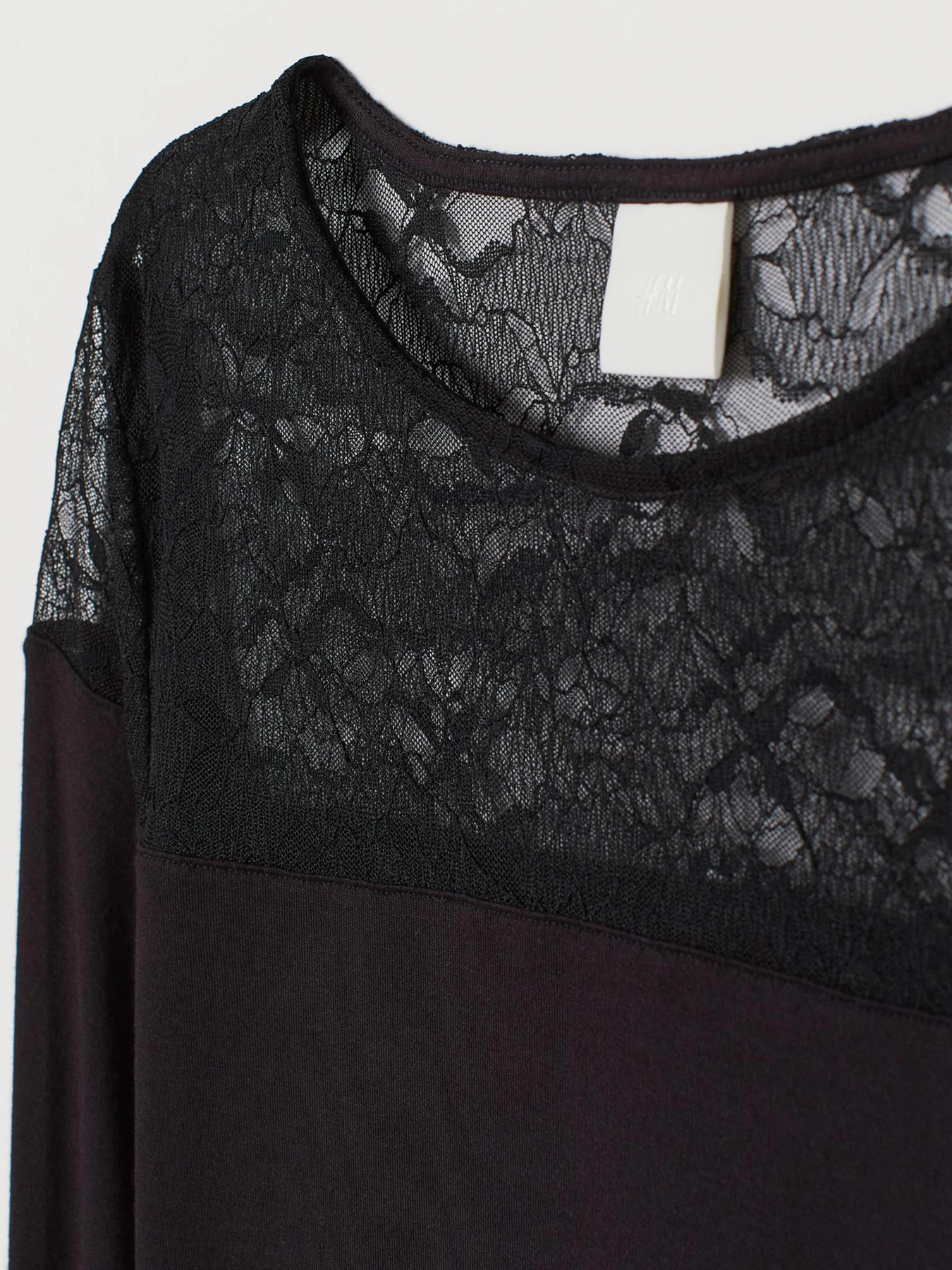 Худи и свитшоты H&M модель 7994270log_Черный Фото