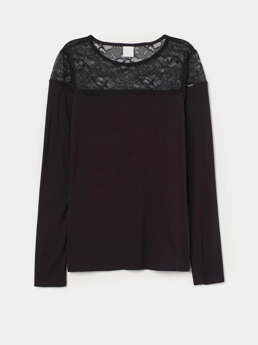 Худі та світшоти H&M модель 7994270log_Черный Фото