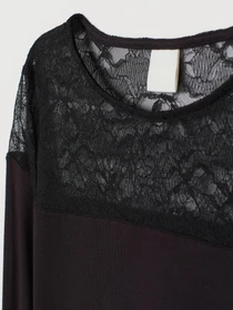 Худи и свитшоты H&M модель 7994270log_Черный Фото