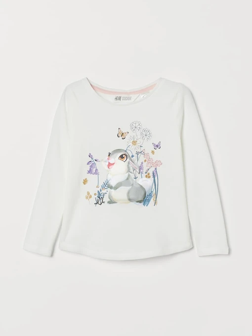 Худі та світшоти H&M модель 7656730kwer_Белый Фото