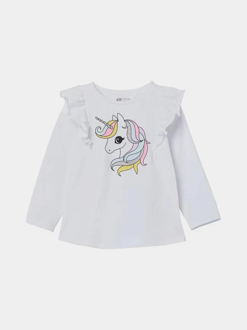 Худі та світшоти H&M модель 8700434kwer_Белый Фото