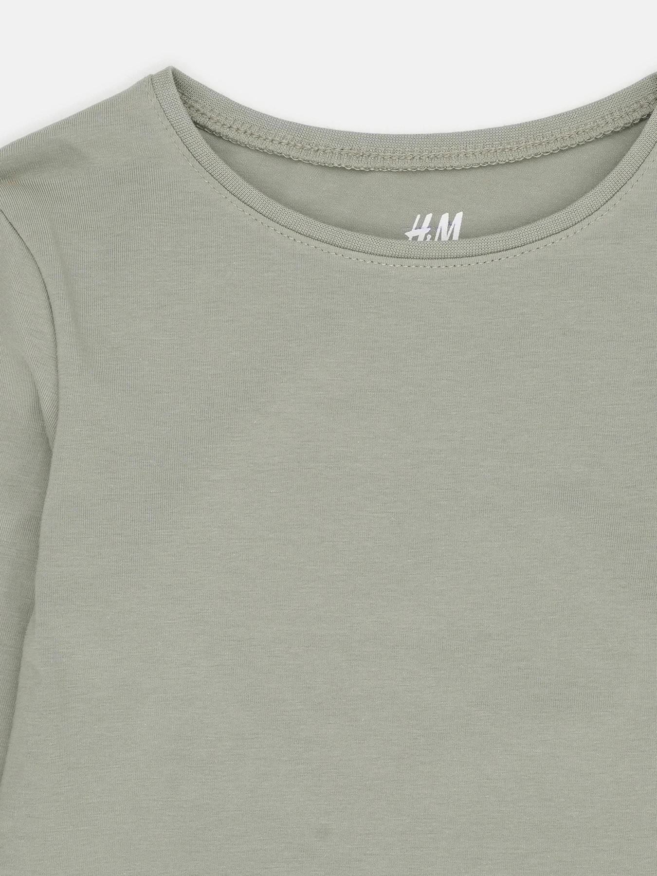 Худи и свитшоты H&M модель 5751567ral_Оливковый Фото