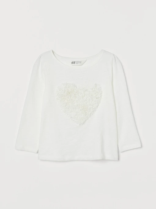 Худі та світшоти H&M модель 2525881kwer_Белый Фото