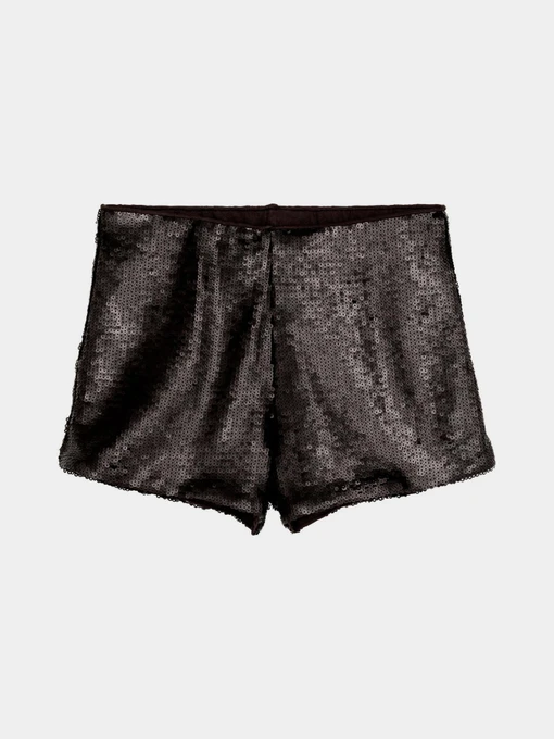 Шорты H&M модель 4395534dm_черный Фото