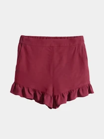 Шорти H&M модель 5124935RP12_бордовый Фото