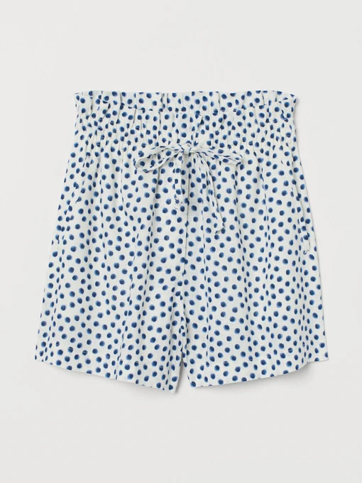 Шорты H&M модель 9006592bar_Белый Фото