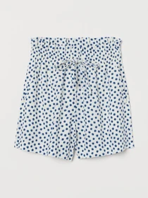 Шорты H&M модель 9006592bar_Белый Фото