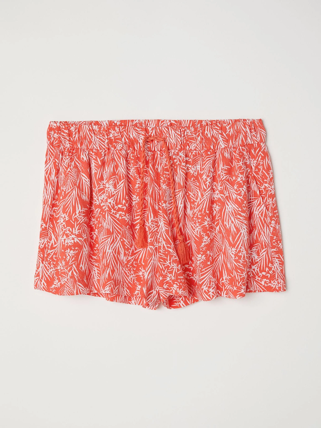 Шорти H&M модель 6570977bar_Коралловый Фото