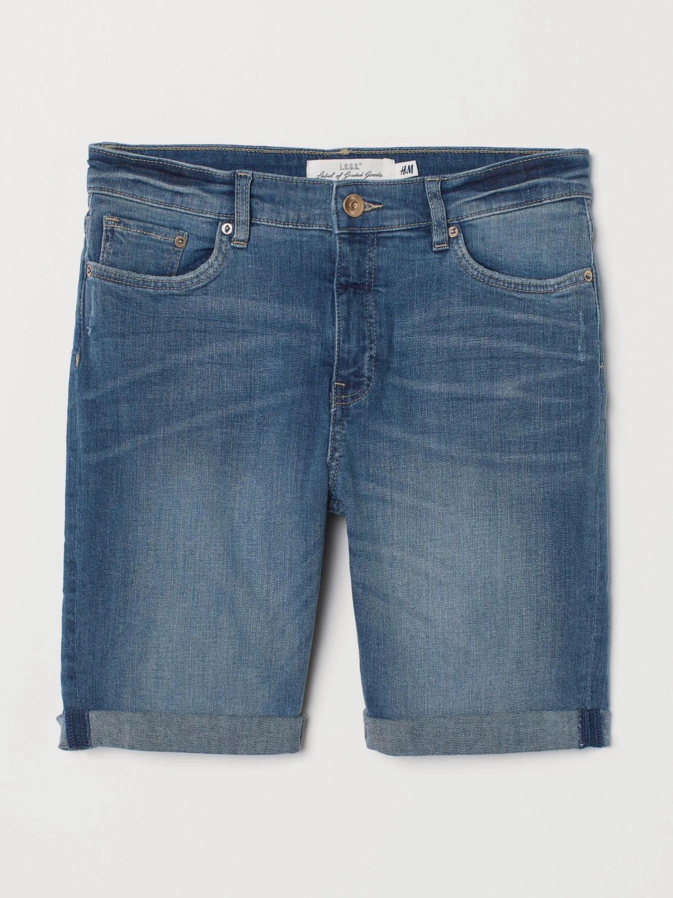 Шорти H&M модель 5125085log_Голубой Фото