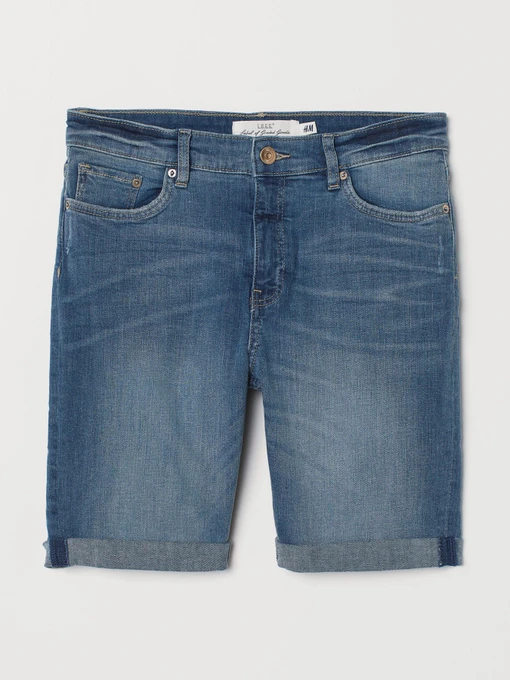 Шорти H&M модель 5125085log_Голубой Фото