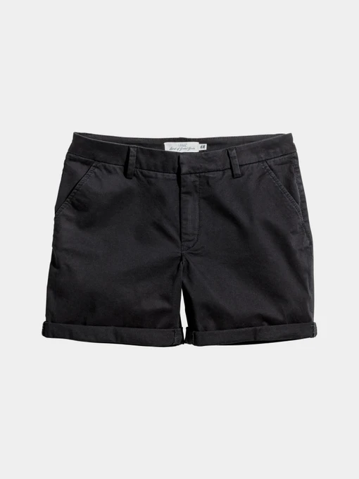 Шорты H&M модель 4775766dlog_Черный Фото