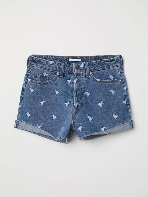 Шорти H&M модель 6125547dlog_Синий Фото