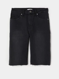 Шорти H&M модель 6131477dlog_Черный вымытый Фото