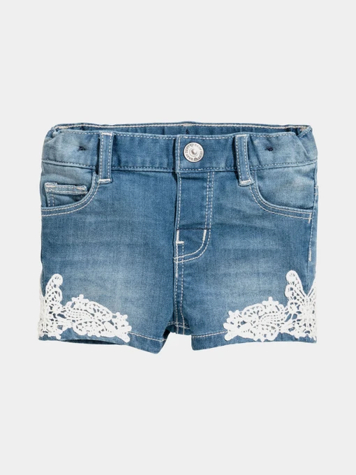 Шорты H&M модель 4603300abr_Светло-синий Фото