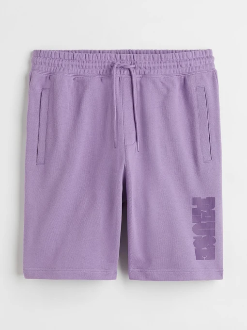 Шорты H&M модель 1035537arl_Фиолетовый Фото