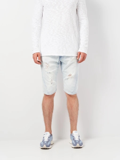 Шорты H&M модель 1002015arl_Светло-голубой Фото