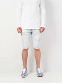 Шорты H&M модель 1002015arl_Светло-голубой Фото