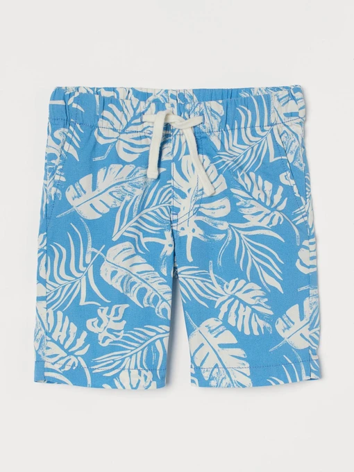 Шорти H&M модель 9344823arl_Бело-голубой Фото
