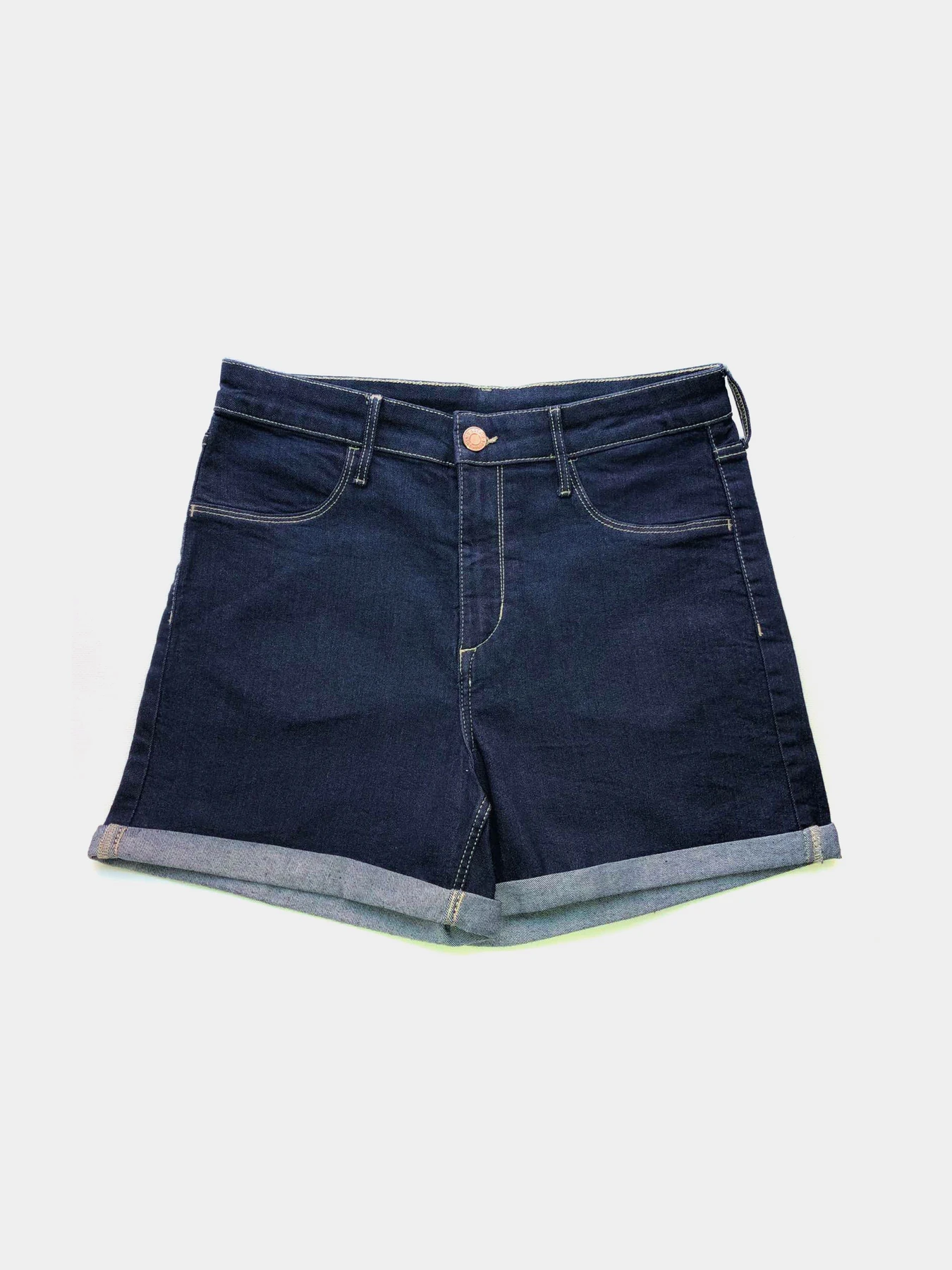 Шорты H&M модель 8928351wer_Темно-синий Фото