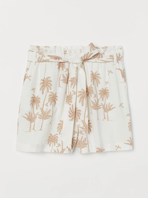 Шорты H&M модель 8170191wer_Белый Фото