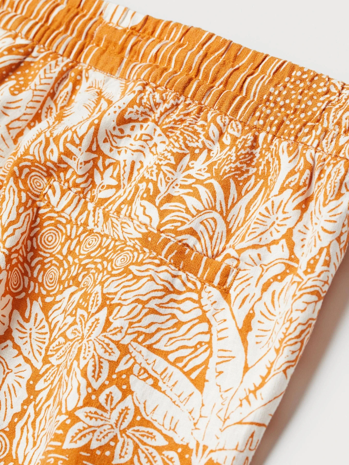 Шорти H&M модель 8668551wer_Тыквенный Фото