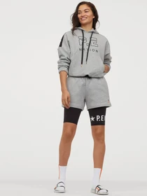 Шорты H&M модель 8317741wer_Светло-серый Фото