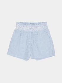 Шорти H&M модель 9652433arl_Бело-голубой Фото