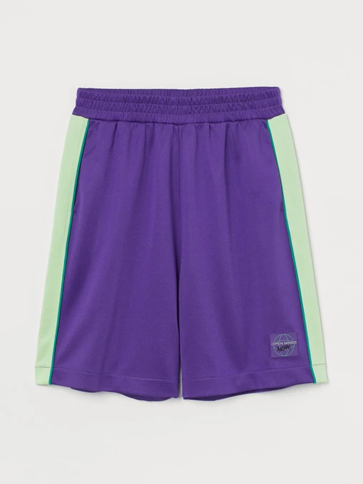 Шорты H&M модель 9746103wer_Фиолетовый Фото