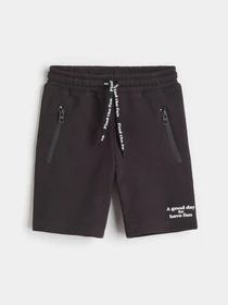 Шорти H&M модель 10376815kwer_Темно-серый Фото