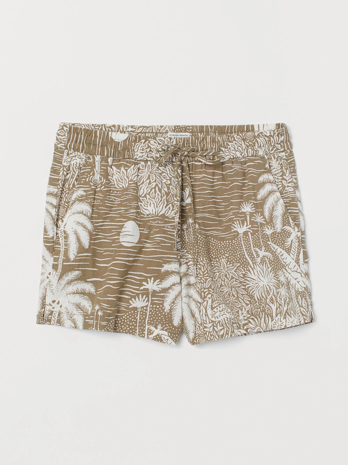 Шорти H&M модель 8668551wer_Хаки Фото