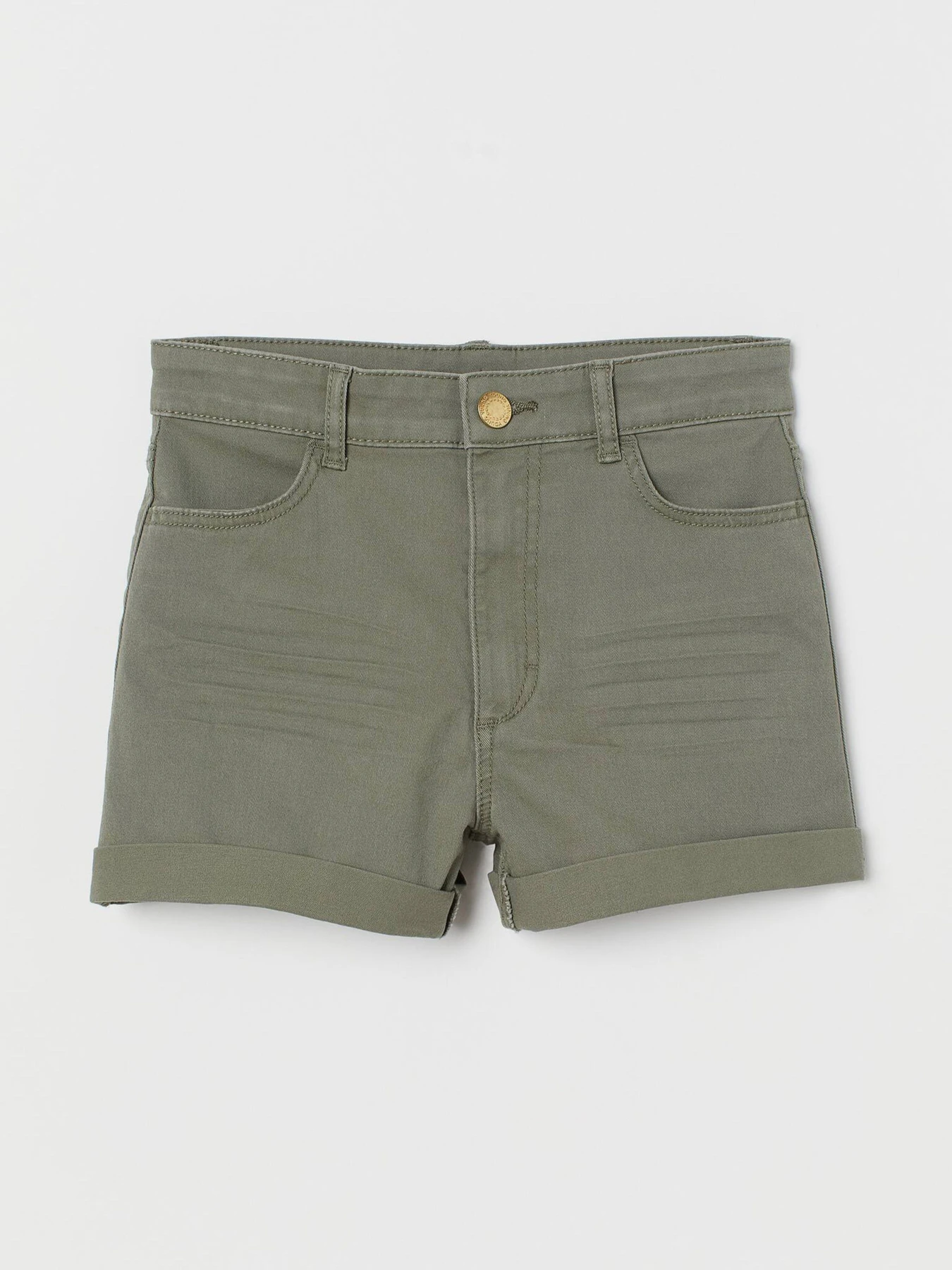 Шорты H&M модель 7967851kwer_Хаки Фото