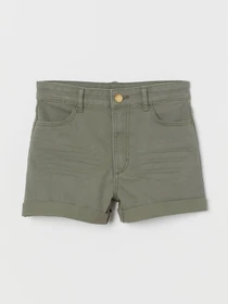 Шорты H&M модель 7967851kwer_Хаки Фото