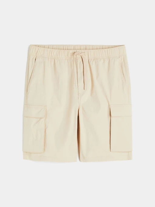 Шорти H&M модель 1062247wer_Светло-бежевый Фото