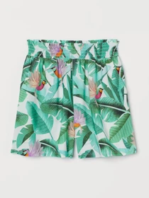 Шорти H&M модель 9704103kwer_Зеленый Фото