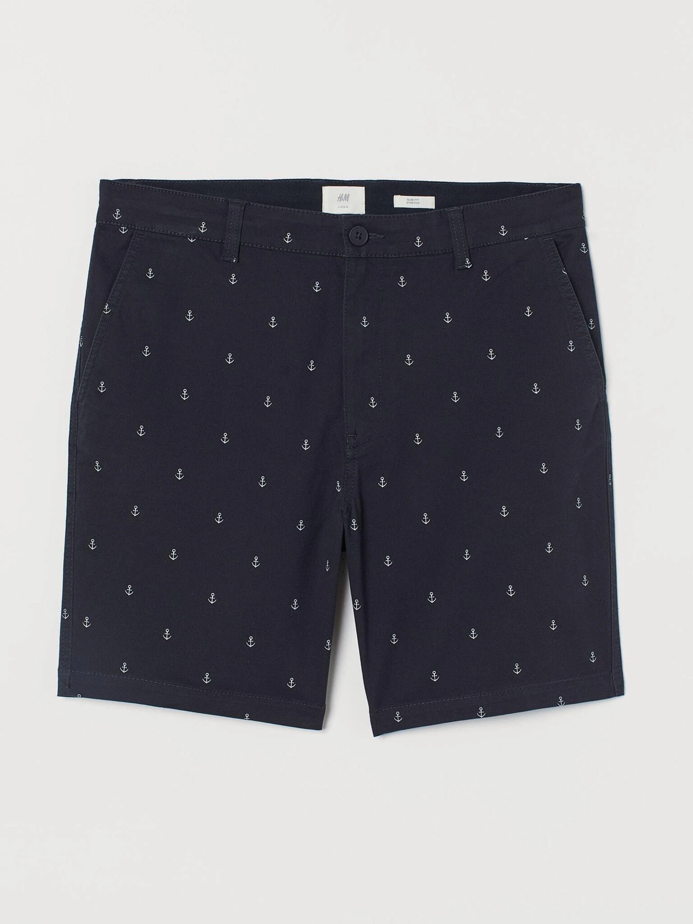 Шорти H&M модель 8492141wer_Темно-синий Фото