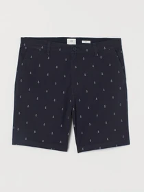 Шорти H&M модель 8492141wer_Темно-синий Фото