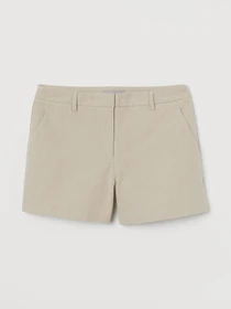 Шорти H&M модель 9703653wer_Светло-бежевый Фото