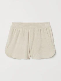 Шорты H&M модель 9883893wer_Светло-бежевый Фото