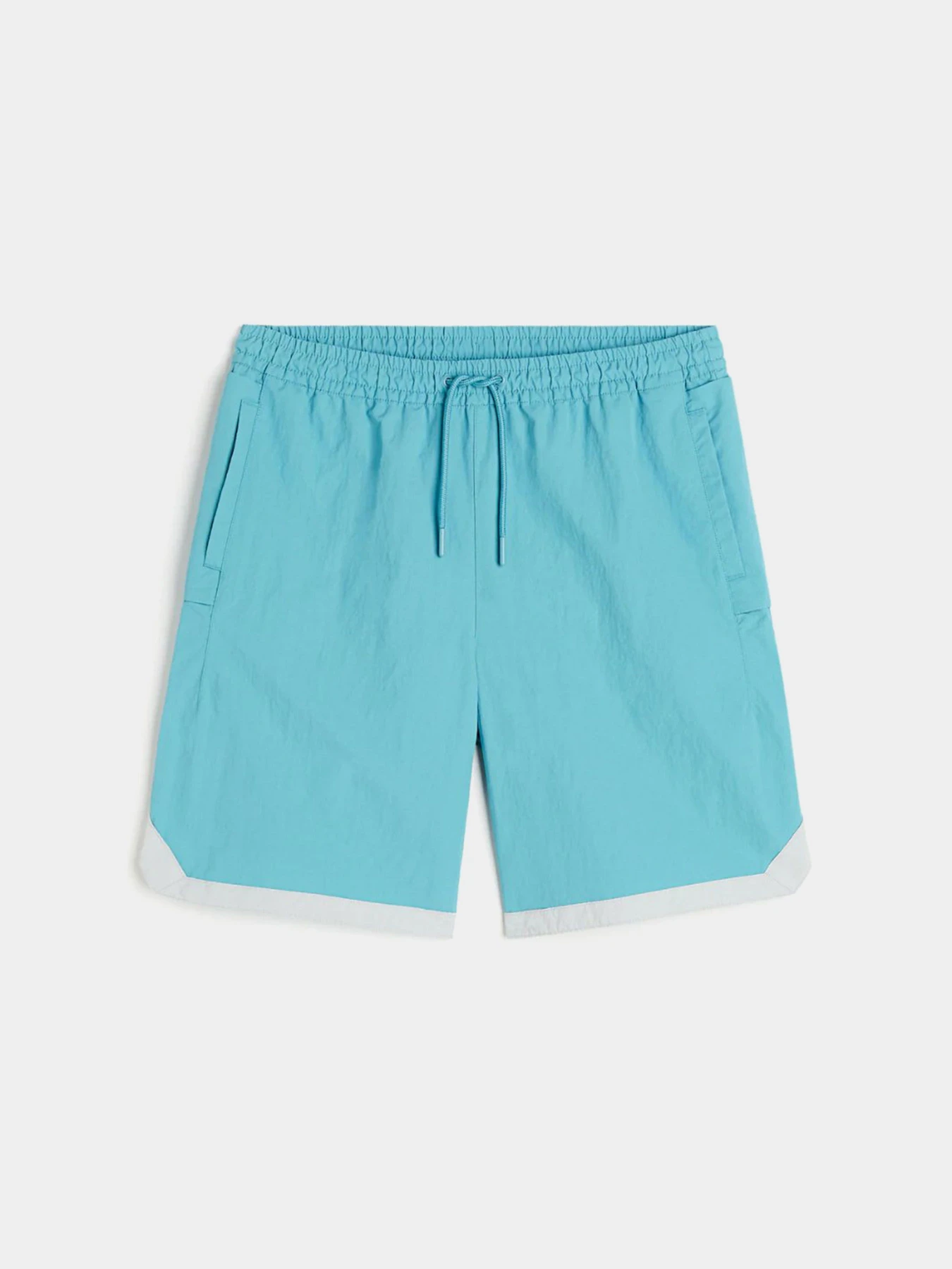Шорты H&M модель 1178591wer_Бирюзовый Фото