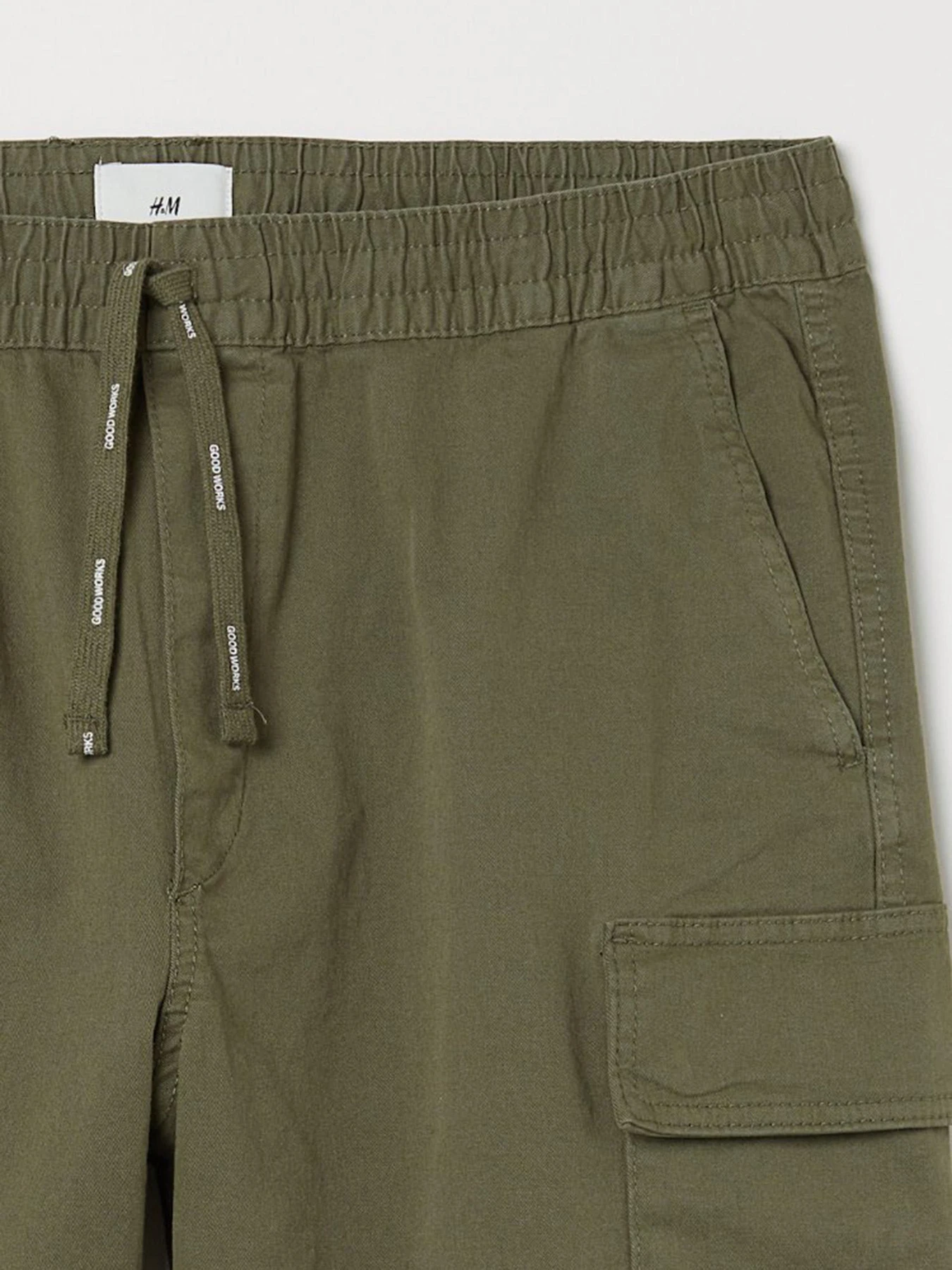 Шорти H&M модель 9824993wer_Хаки Фото
