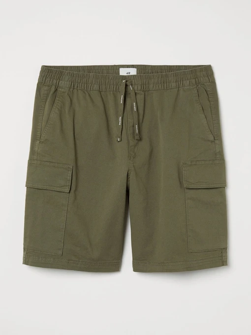 Шорти H&M модель 9824993wer_Хаки Фото