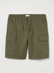 Шорти H&M модель 9824993wer_Хаки Фото
