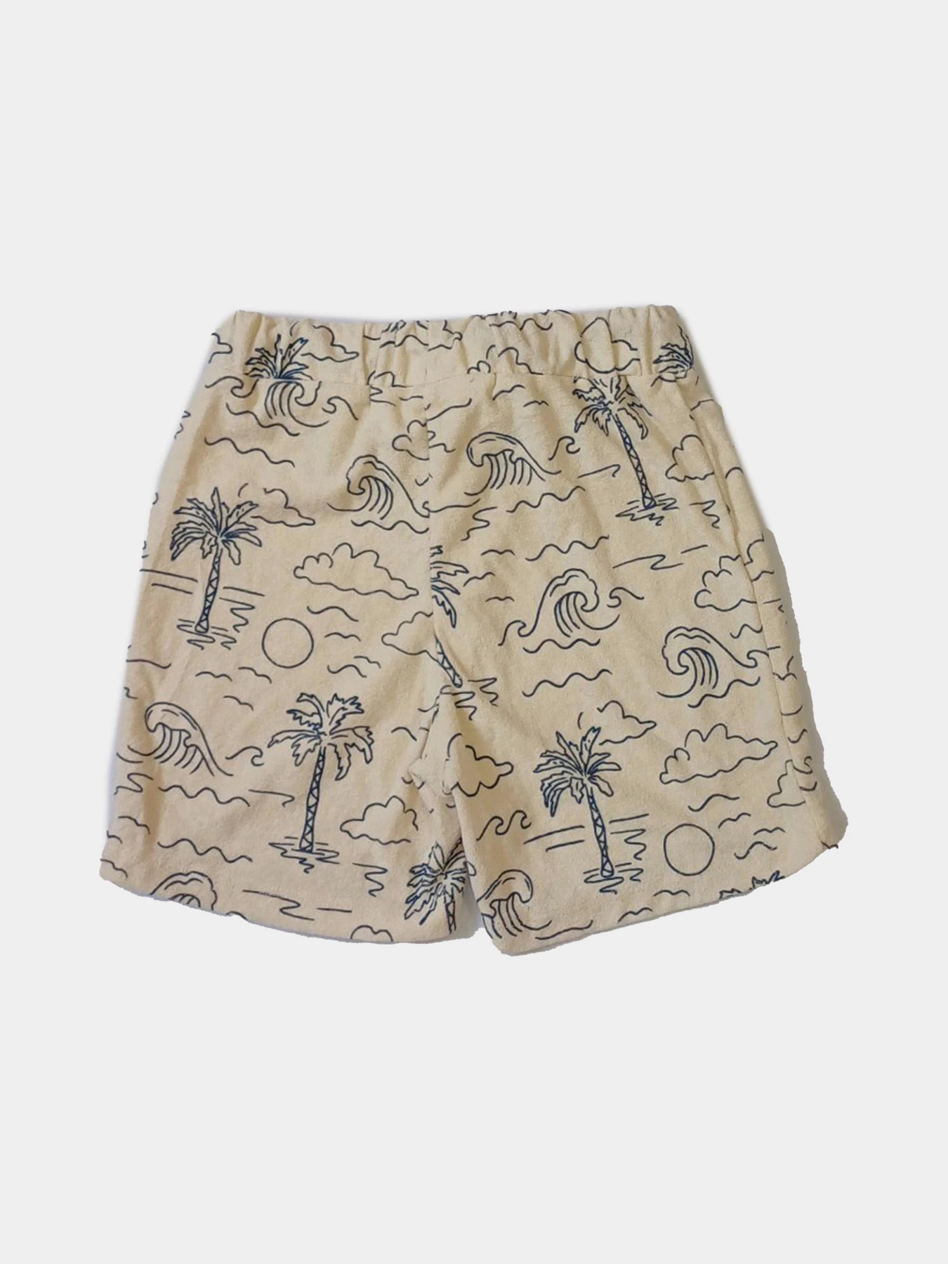 Шорти H&M модель 103757550kwer_Светло-бежевый Фото