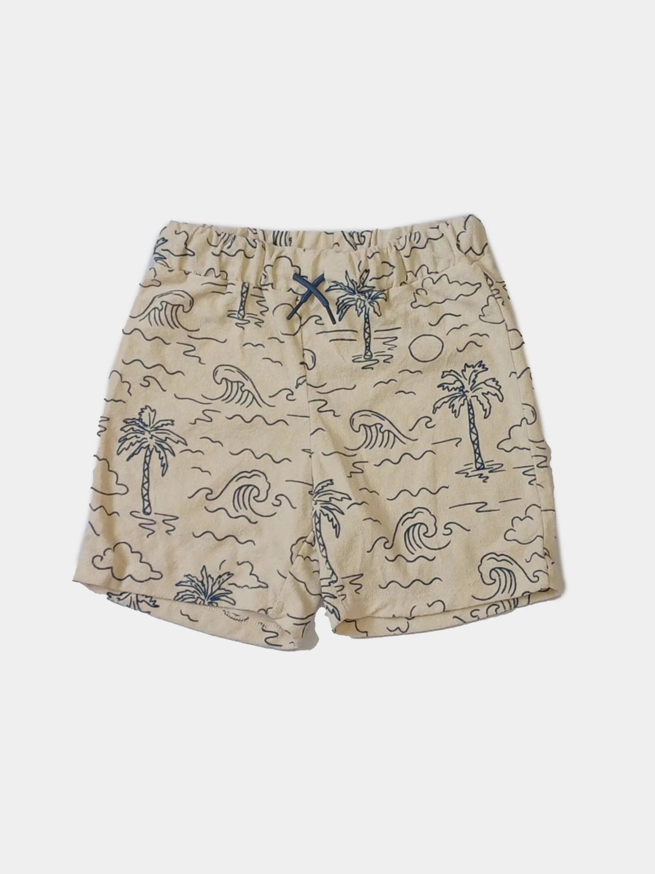 Шорти H&M модель 103757550kwer_Светло-бежевый Фото