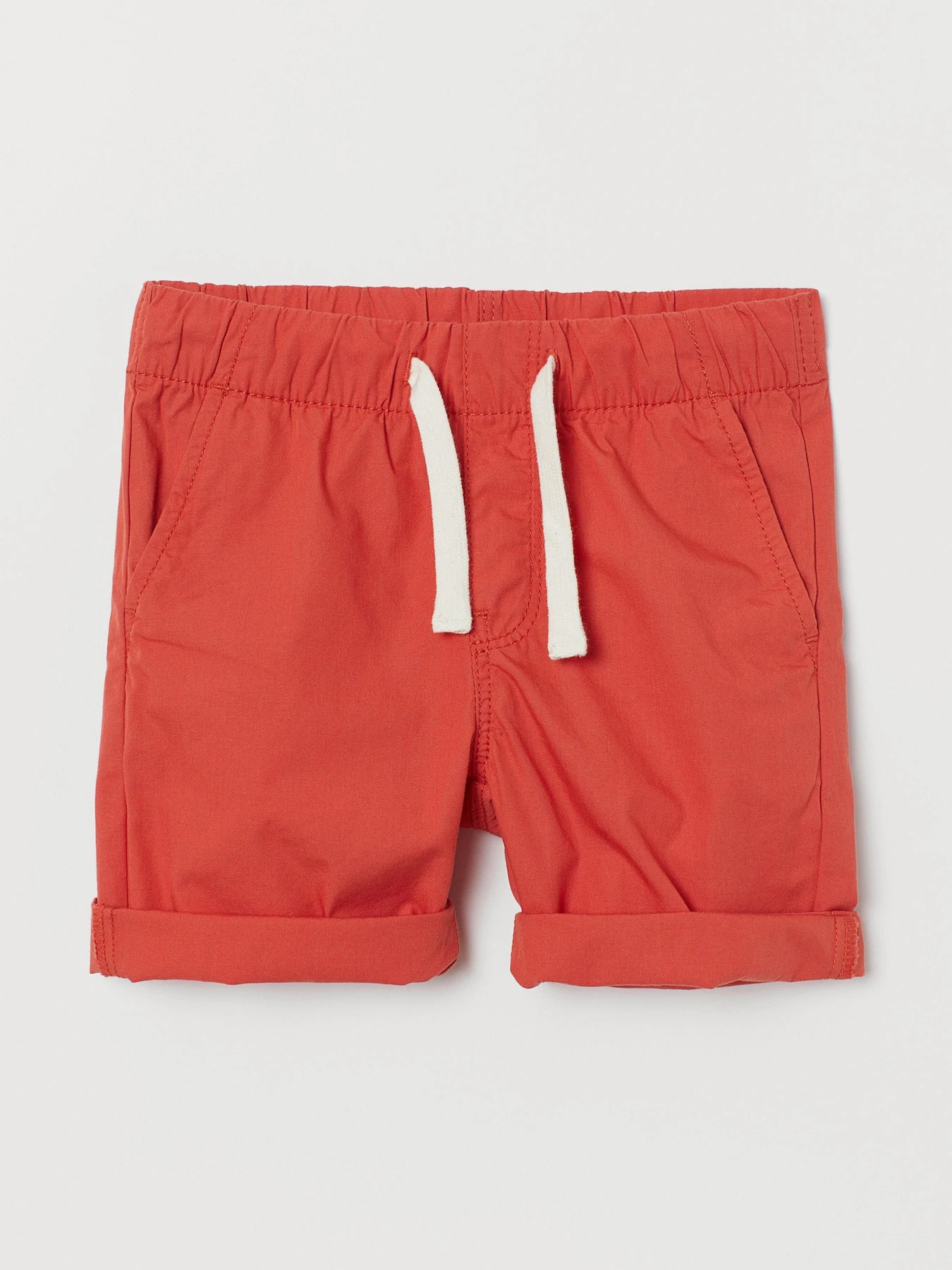 Шорти H&M модель 8019041kwer_Коралловый Фото
