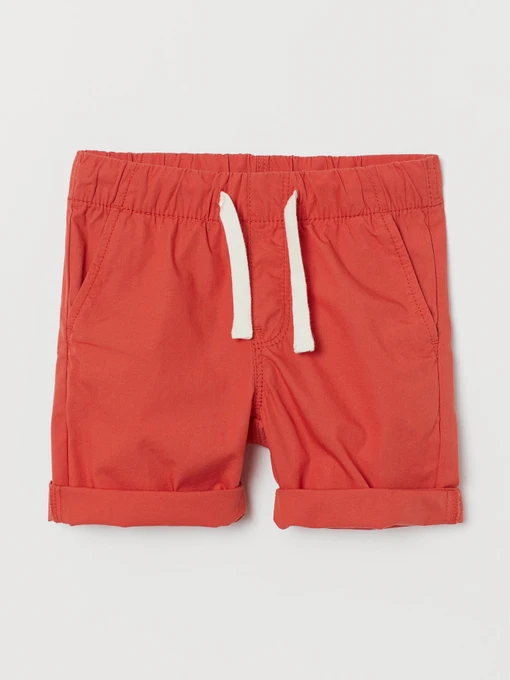 Шорты H&M модель 8019041kwer_Коралловый Фото