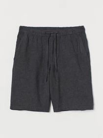 Шорти H&M модель 8789871wer_Темно-серый Фото