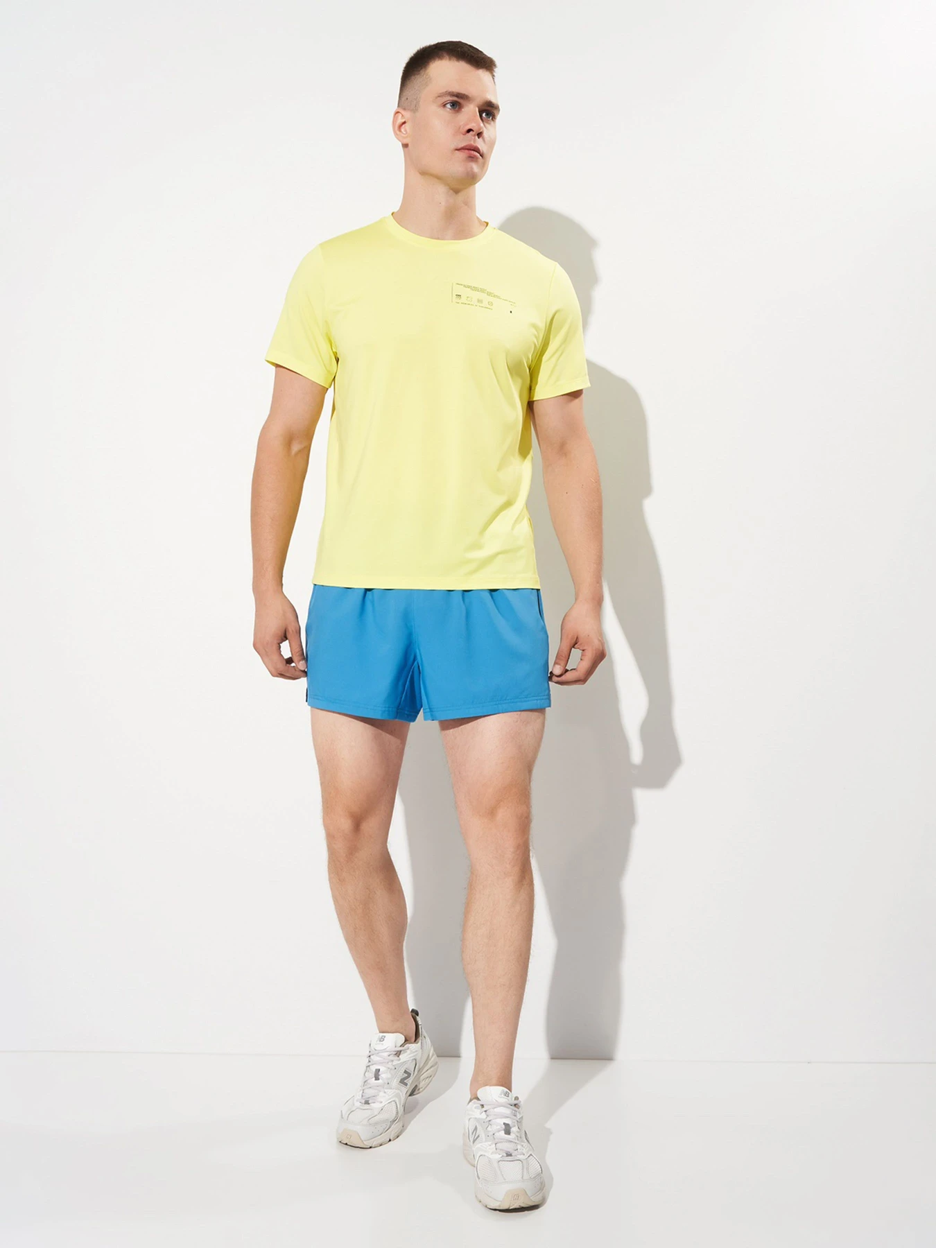 Шорты H&M модель 3344625wer_Голубой Фото