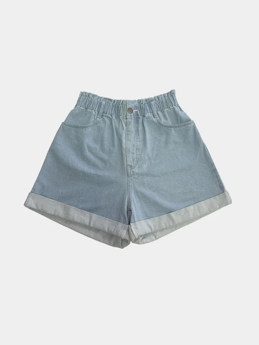 Шорты H&M модель 5546321wer_Голубой Фото